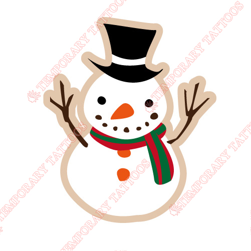 Christmas Customize Temporary Tattoos Stickers NO.3819